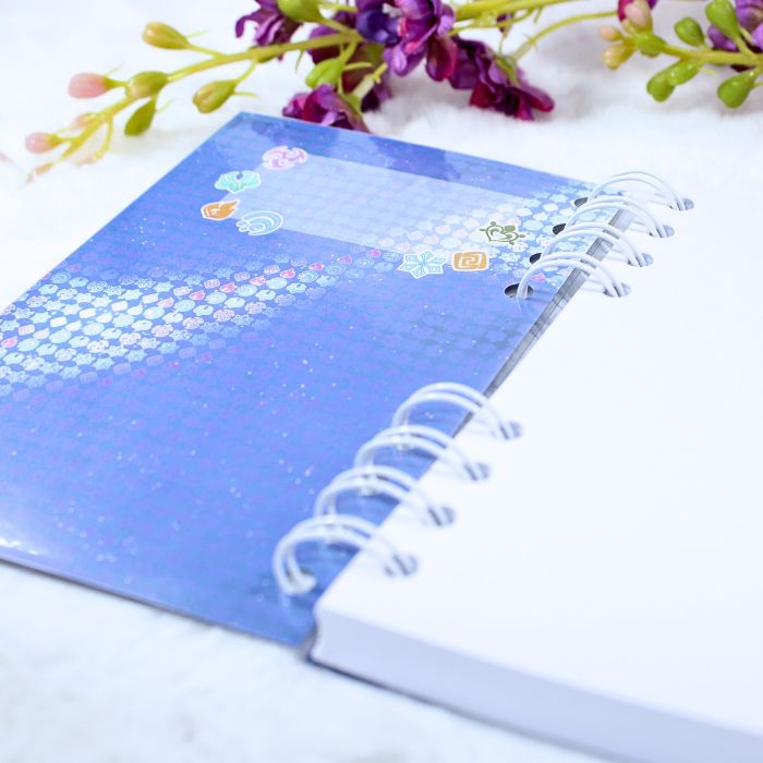 Cuaderno A6 inspirado en Genshin Impact (personalizable) - Imagen 3