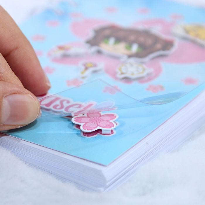 Cuaderno A6 inspirado en Sakura Cazadora de Cartas - Imagen 2