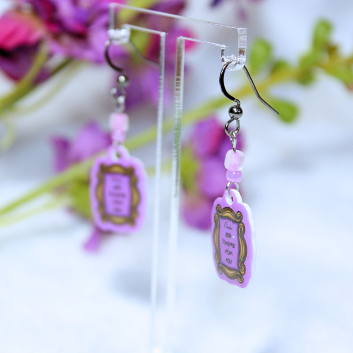 Pendientes de gancho inspirados en Friends - Imagen 2