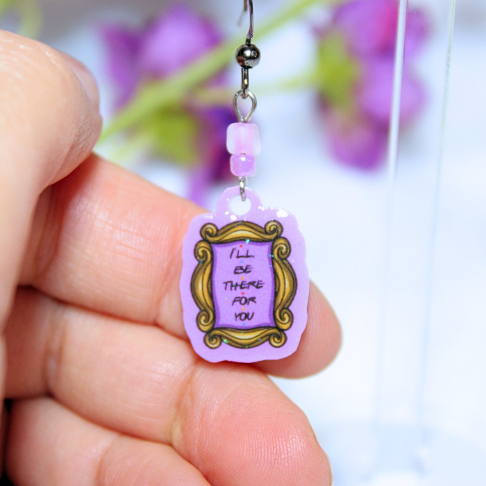 Pendientes de gancho inspirados en Friends - Imagen 3