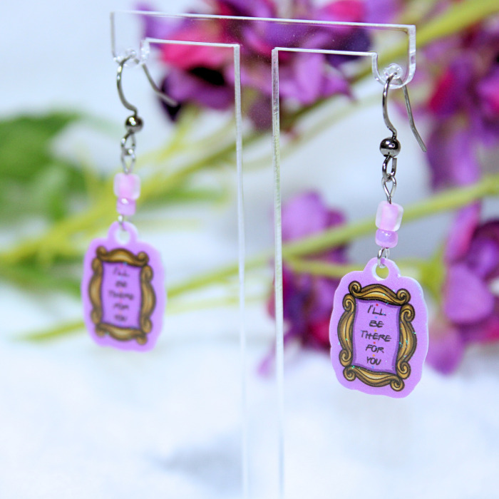 Pendientes de gancho inspirados en Friends - Imagen 5