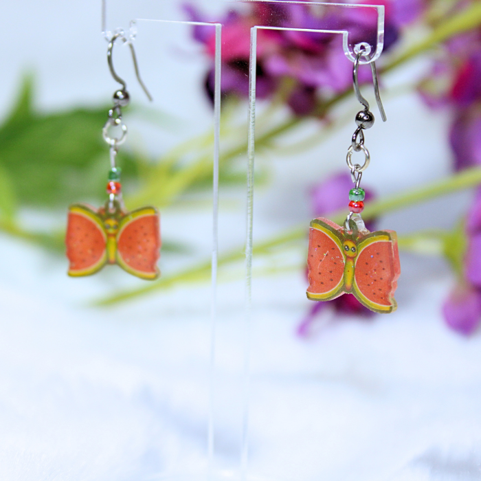 Pendientes de gancho de Sandiposas (Kawaii Fruit x Animals) - Imagen 3