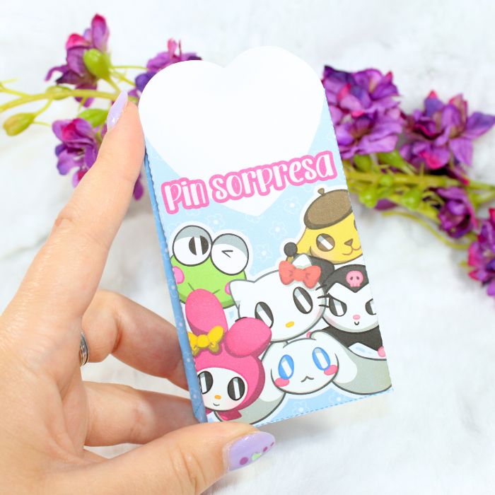 Bolsita de pines sorpresa inspirados en Sanrio - Imagen 2