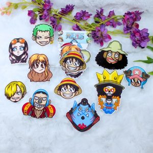 Pack de pegatinas de vinilo inspiradas en el post-time skip del anime One Piece.