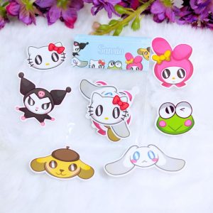 pack de pegatinas de vinilo inspiradas en sanrio