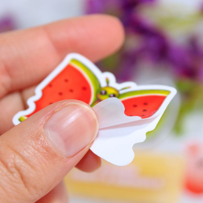 Pack de pegatinas Kawaii Fruit x Animals - Imagen 2