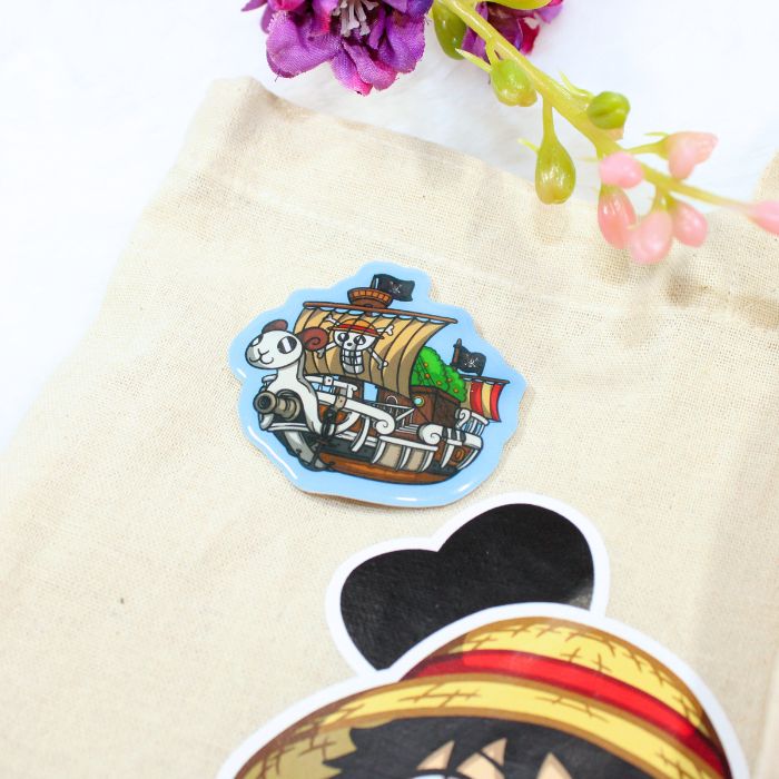 Pin hecho a mano inspirado en el Going Merry (One Piece) - Imagen 2