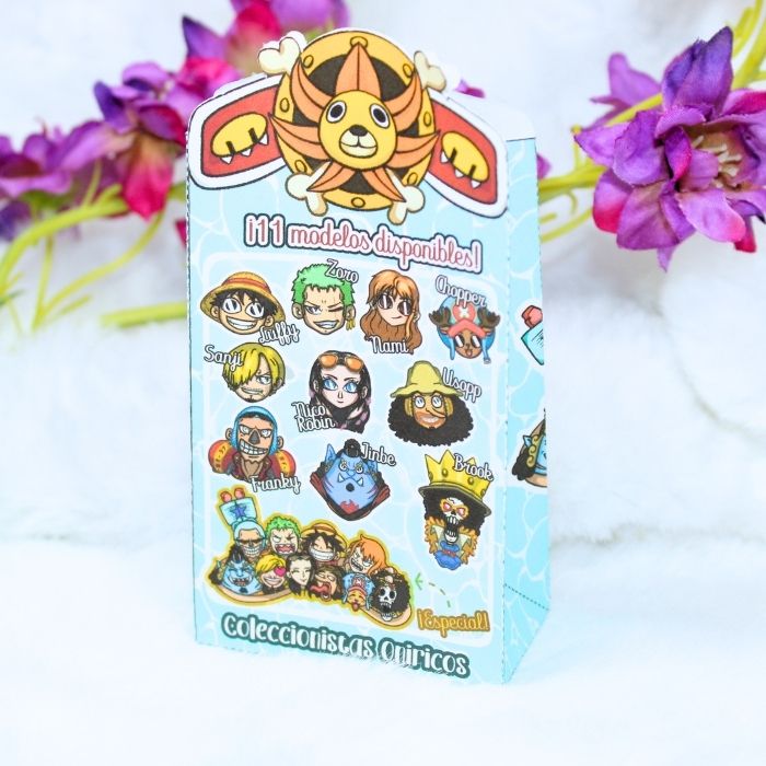 Bolsita de pines sorpresa inspirados en One Piece - Imagen 2