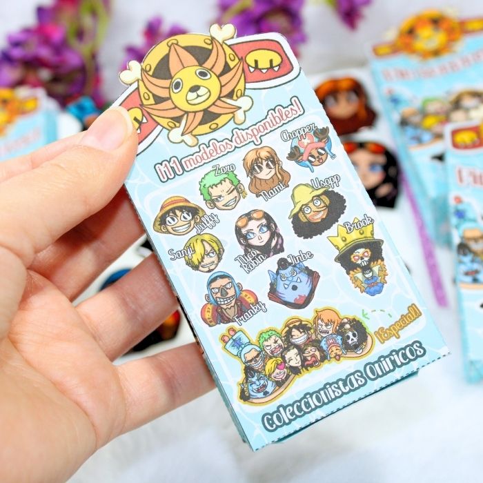 Bolsita de pines sorpresa inspirados en One Piece - Imagen 3