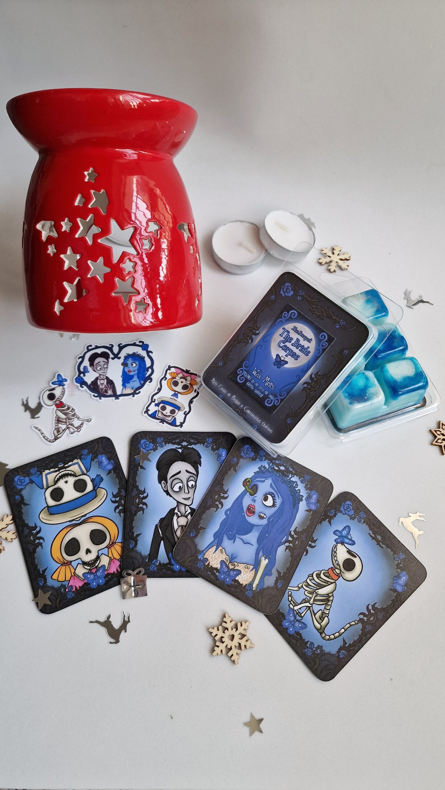 Pack Especial: Wax melts inspirados en La Novia Cadáver