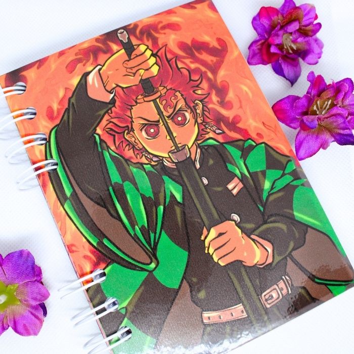 Cuaderno A6 inspirado en Demon Slayer - Imagen 6