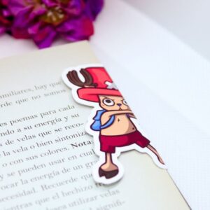 Marcapáginas magnético inspirado en Chopper (One Piece)