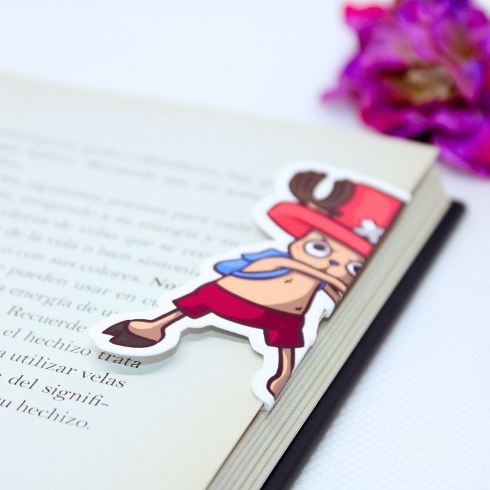 Marcapáginas magnético inspirado en Chopper (One Piece) - Imagen 3