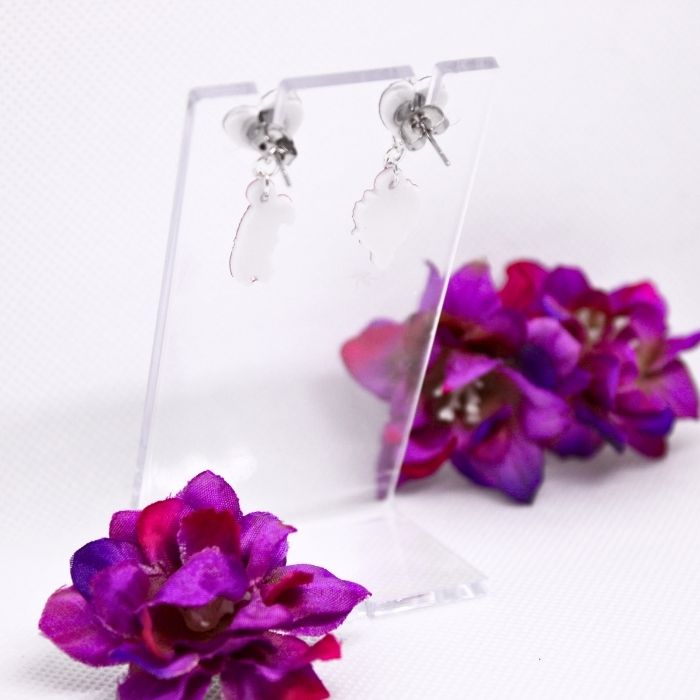 Pendientes de botón inspirados en Helluva Boss (EDICIÓN LIMITADA) - Imagen 3