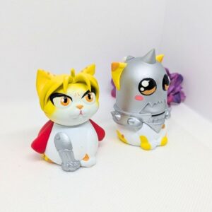 Figuras FullMetal Cat-Chemist (inspiradas en FullMetal Alchemist x Cats)