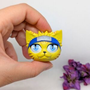 Imanes Nekoruto (inspirados en Naruto x Cats)